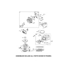 Briggs & Stratton 31G777-0559-E1 head-cylinder/blower housing diagram