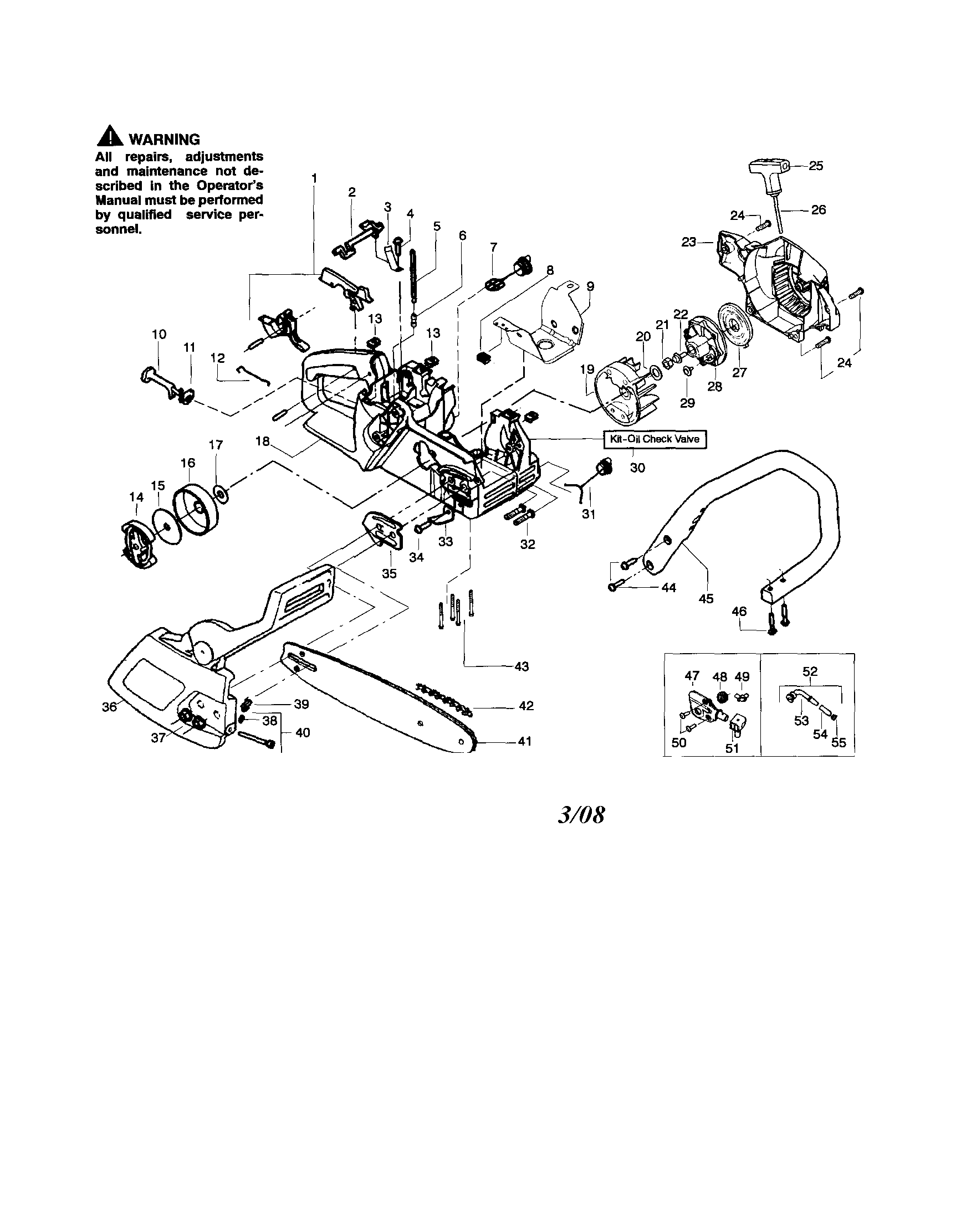Chassis/bar/handle