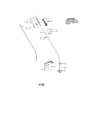 Driveshaft/shield/handle