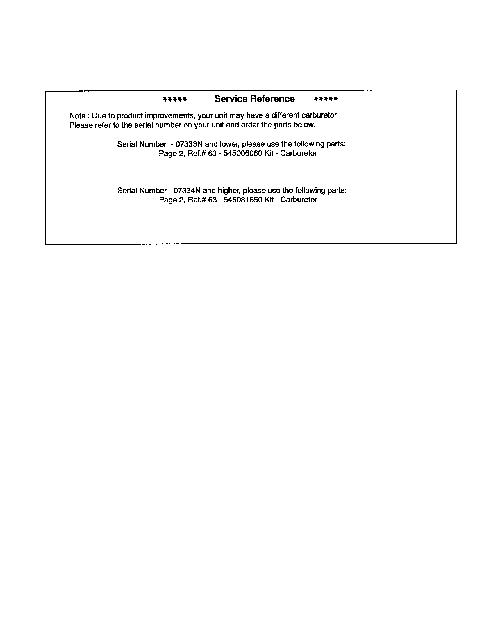 Service reference