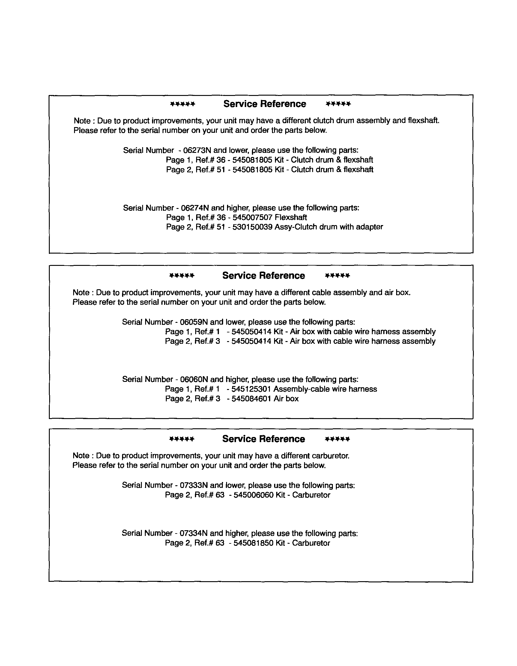 Service reference