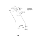 Driveshaft/handle/shield