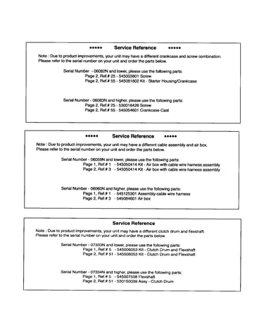 Service reference