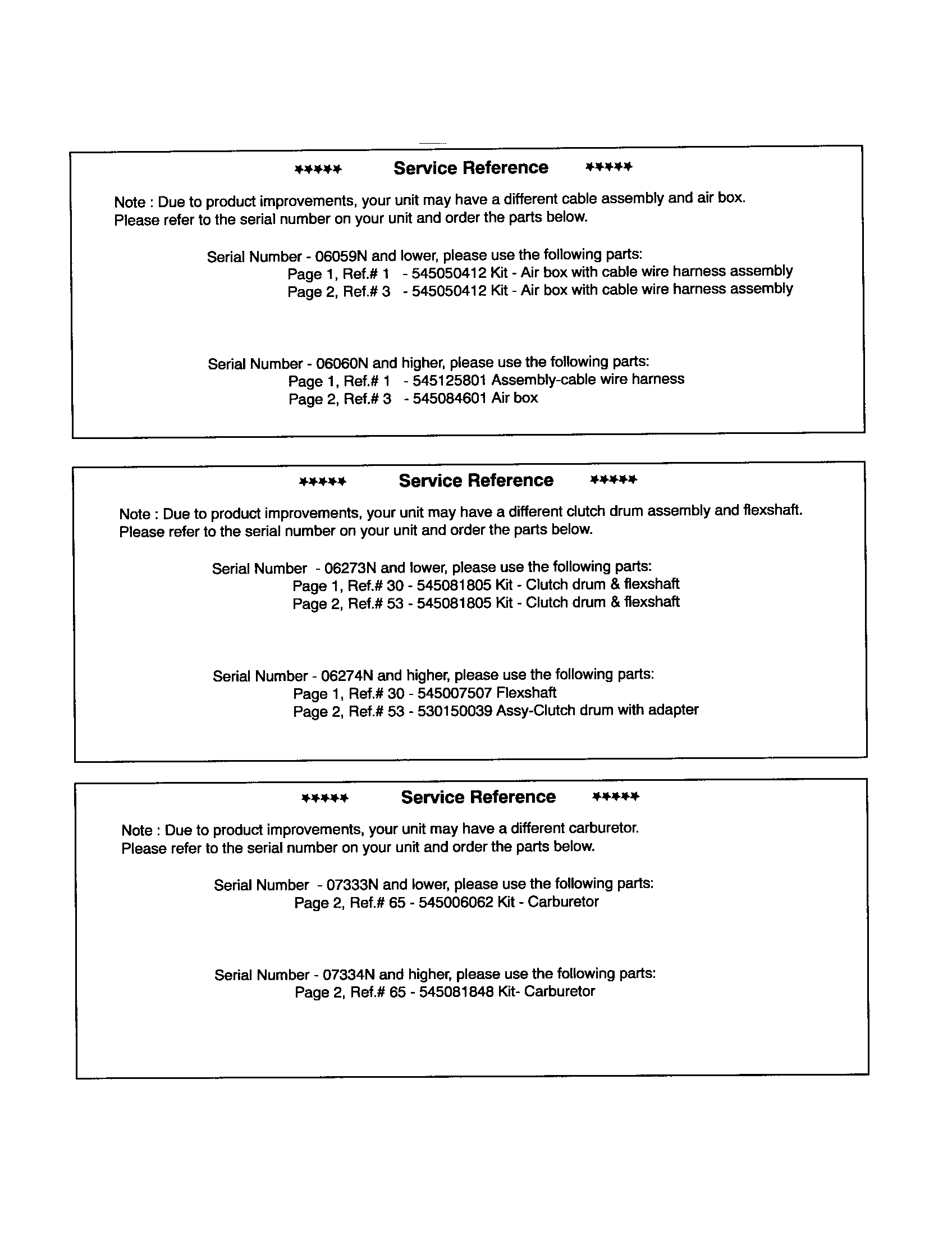 Service reference