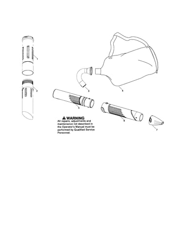 Vac bag/tubes