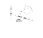 Poulan PPB430VS vac bag/tubes diagram