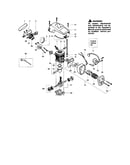 Shield/cylinder/crankshaft