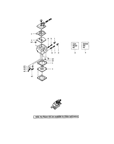 Carburetor - wt324 - #530069703