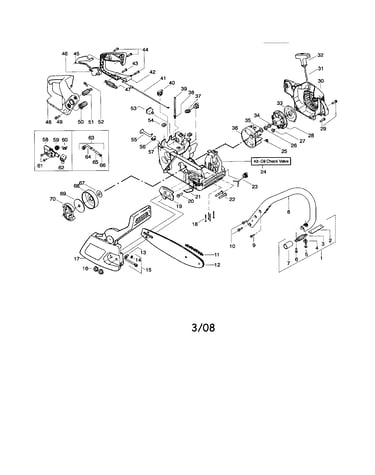 Chassis/bar/handle