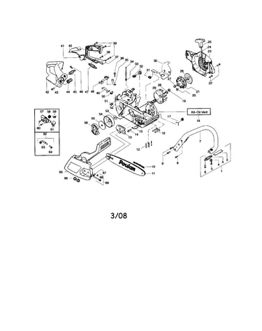 Chassis/bar/handle