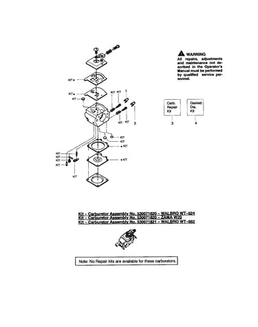 Carburetor - wt324 - #530069703