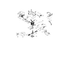 Poulan 2055LE TYPE 1 shield/cylinder/crankshaft diagram