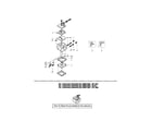 Poulan 2055LE TYPE 1 carburetor - wt600 - #530071410 diagram