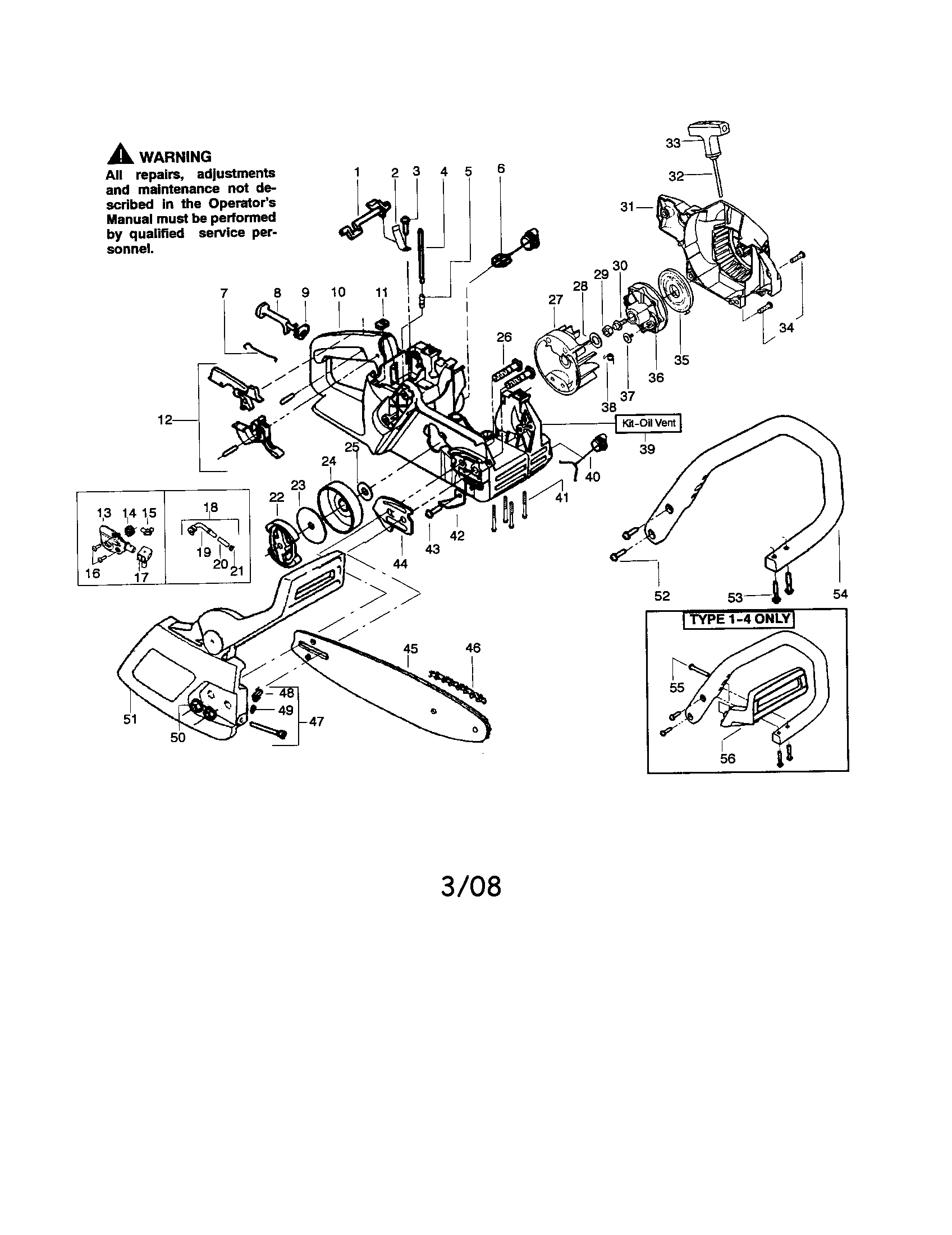 Chassis/bar/handle