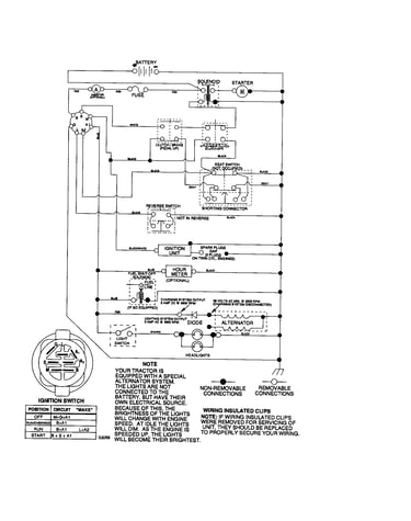 Schematic diagram-tractor