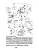 Cylinder/crankshaft/sump