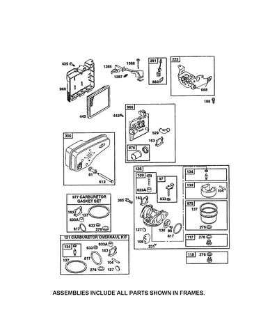Carburetor/muffler
