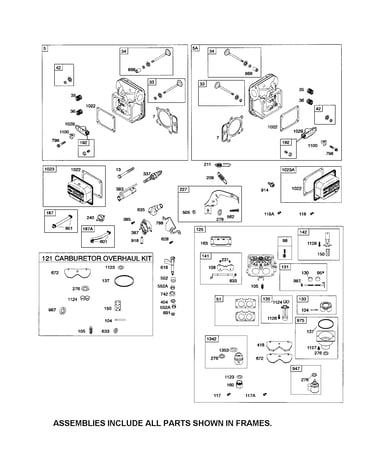 Head-cylinder/carburetor