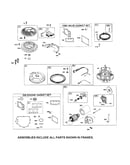 Motor starter/flywheel/alternator