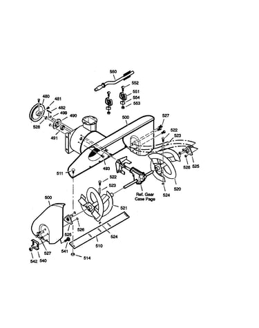 Auger housing