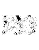 Drive control/gear case/wheels