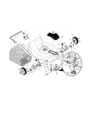 Drive control/gear case/wheels