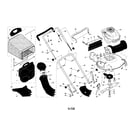 Craftsman 917377013 engine/housing/handle diagram
