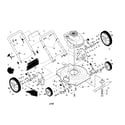 Craftsman 917385190 lawn mower diagram