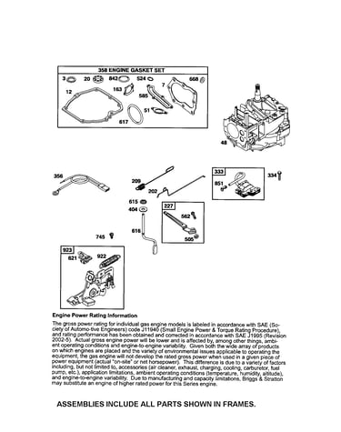 Short block/armature-magneto