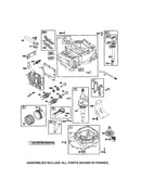 Cylinder/crankshaft/sump
