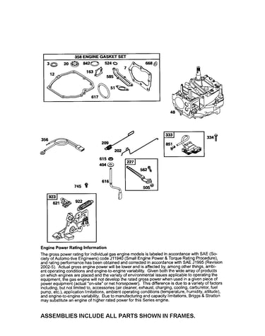 Short block/armature-magneto