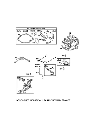 Short block/brake