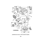 Craftsman 917371830 cylinder/crankshaft/sump diagram