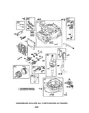 Cylinder/crankshaft/sump