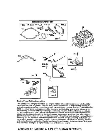 Short block/brake