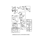 Briggs & Stratton 126L05-1084-F1 rewind starter/muffler diagram