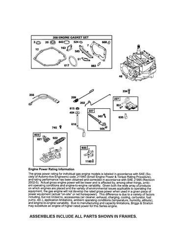 Short block/brake