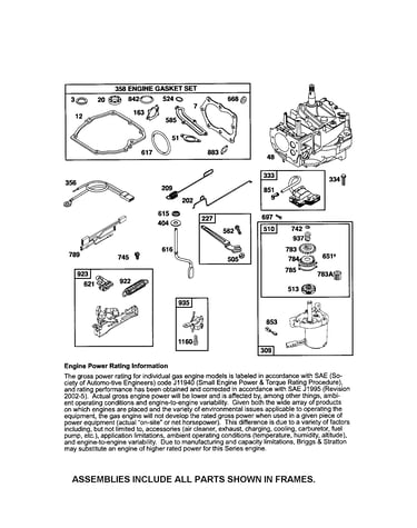 Short block/motor-starter