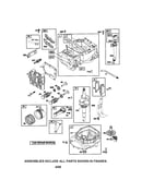 Cylinder/crankshaft/sump