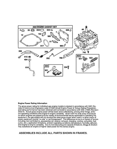 Short block/brake