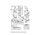 Briggs & Stratton 128602-1102-E1 carburetor/fuel tank/dipstick diagram