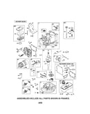 Cylinder/crankshaft/sump