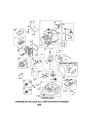 Cylinder/crankshaft/sump