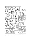 Head-cylinder/crankshaft/sump