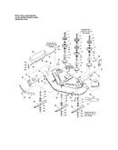 50" mower deck-housing/arbor