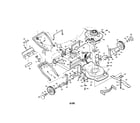 Craftsman 917372270 handle/engine/housing diagram