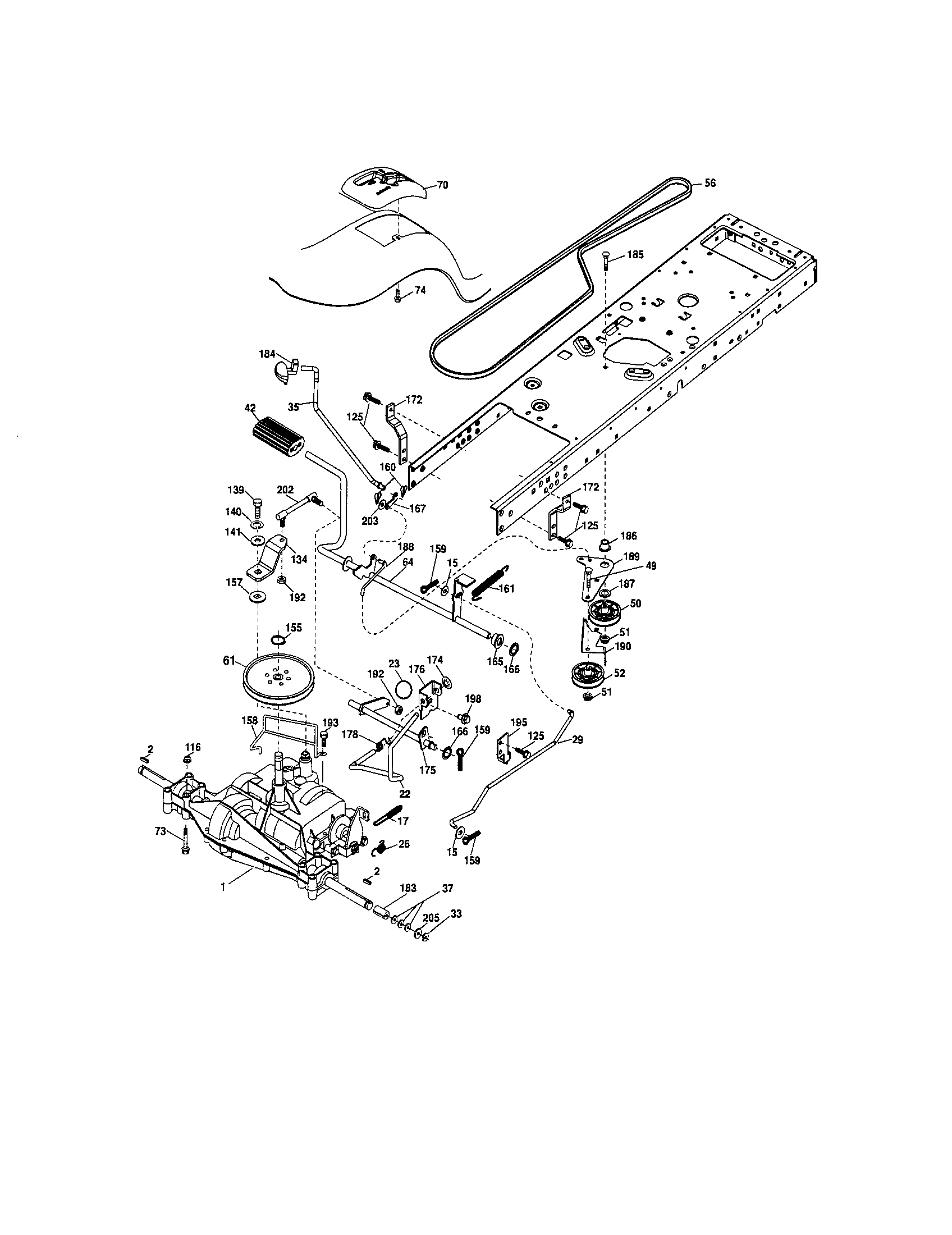 Page 34 Official Craftsman 917287131 front-engine lawn tractor