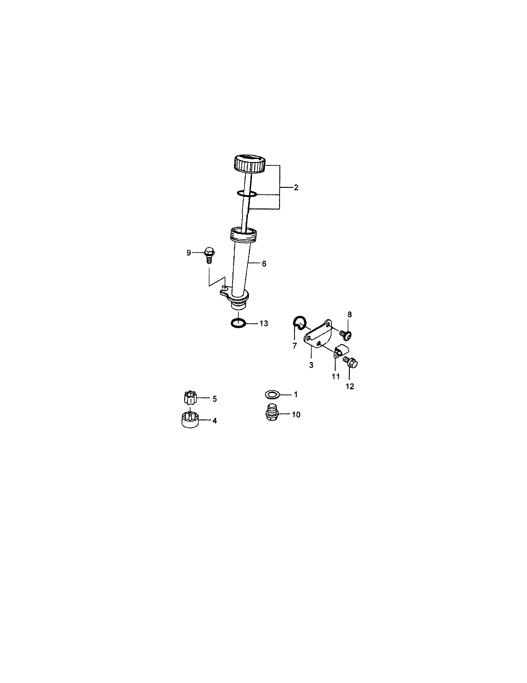 Dipstick/filler tube