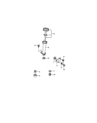 Dipstick/filler tube