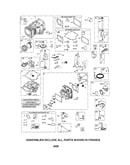 Head-cylinder/dipstick/sump
